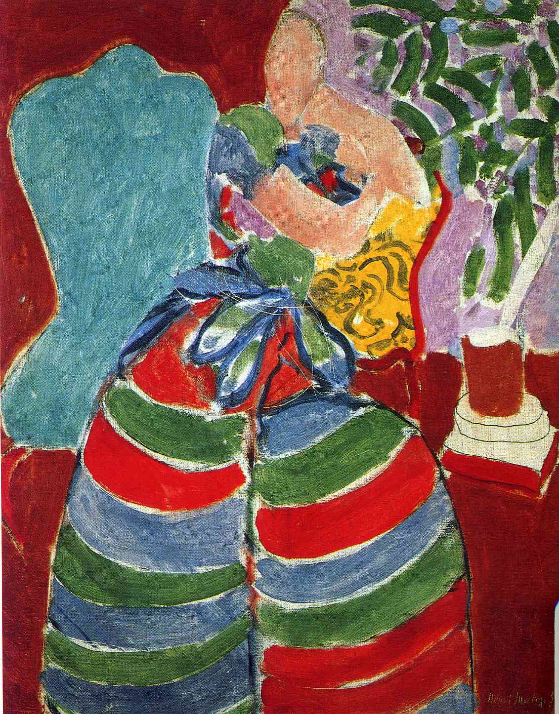 Henri Matisse - Red dress
